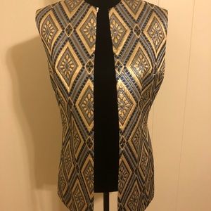 Vintage Late 1960’s, impeccably handmade vest and skirt